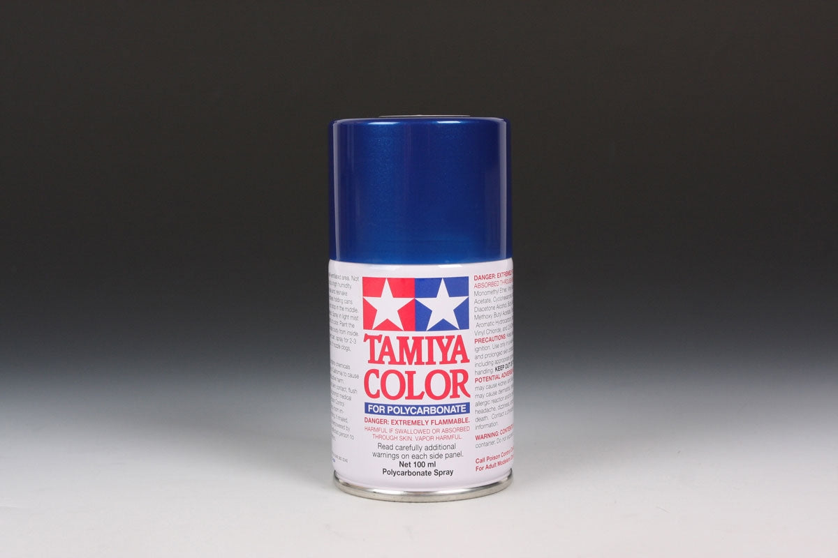 Tamiya - PS-59 Dark Metallic Blue Paint, 100ml Spray Can