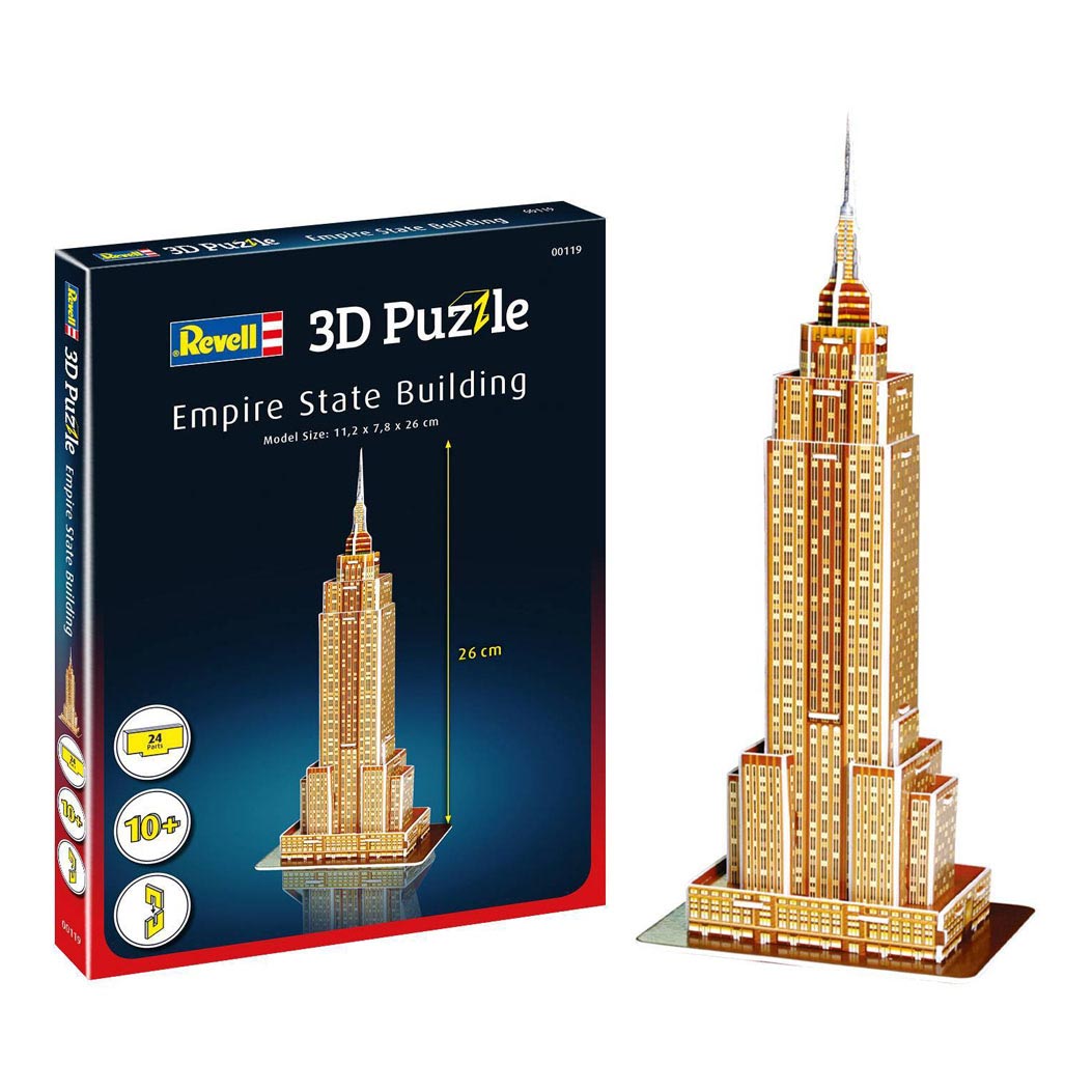 Revell - Mini 3D Puzzle Empire State Building