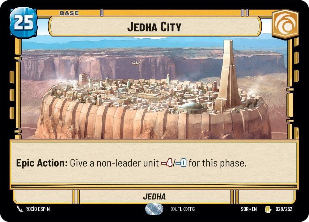 SWU Spark of the Rebellion - 028 Jedha City