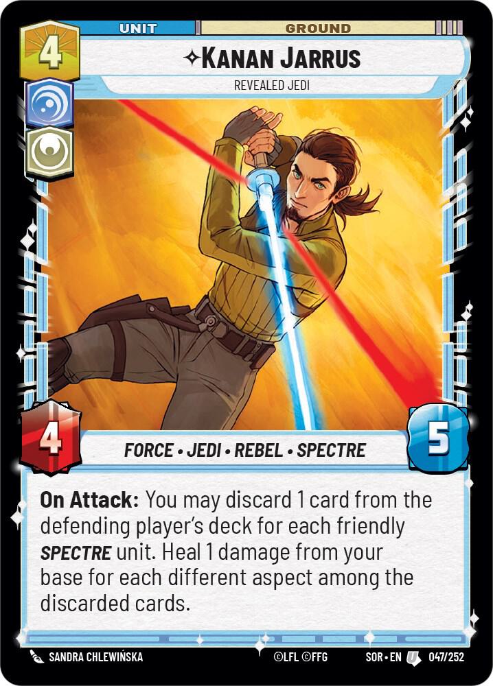 SWU Spark of the Rebellion - 047 Kanan Jarrus