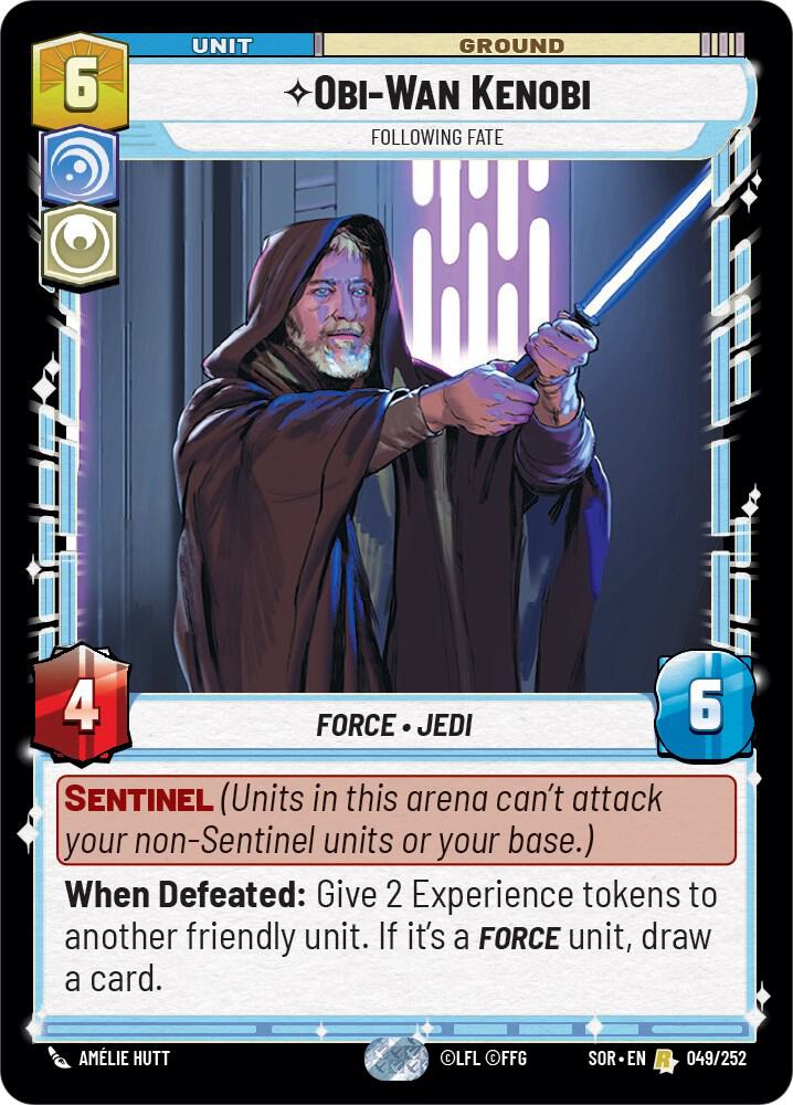 SWU Spark of the Rebellion - 049 Obi-Wan Kenobi