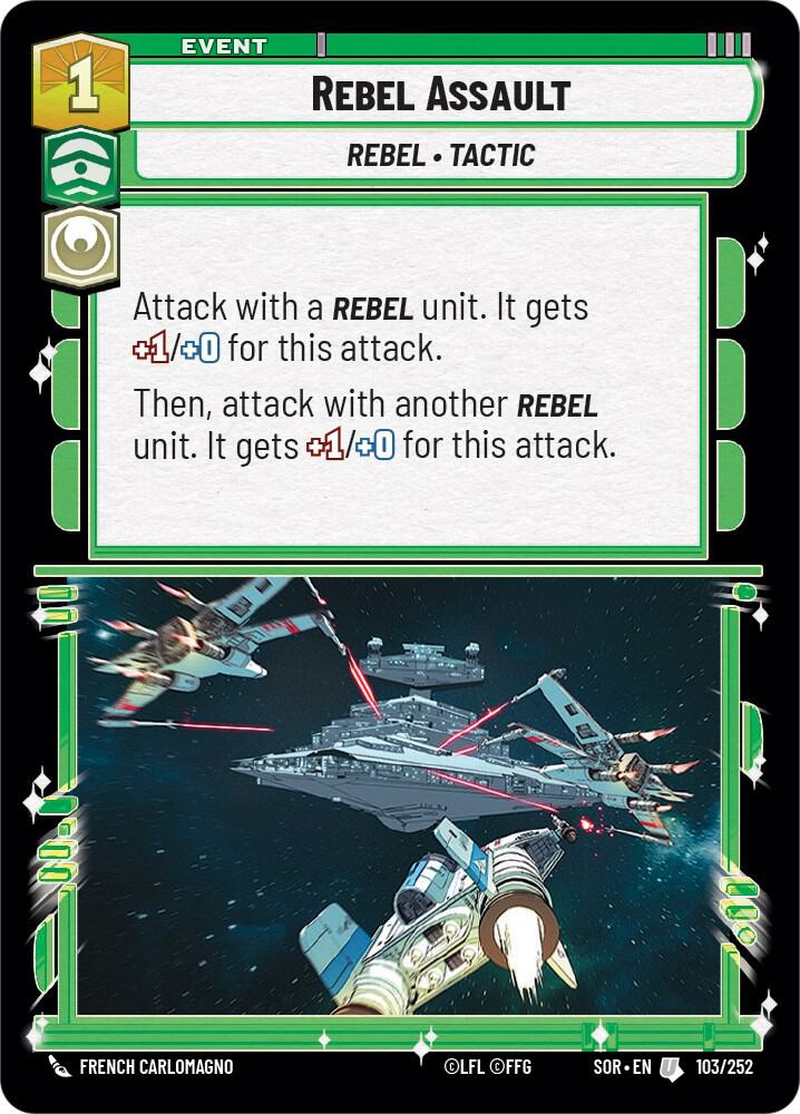 SWU Spark of the Rebellion - 103 Rebel Assault