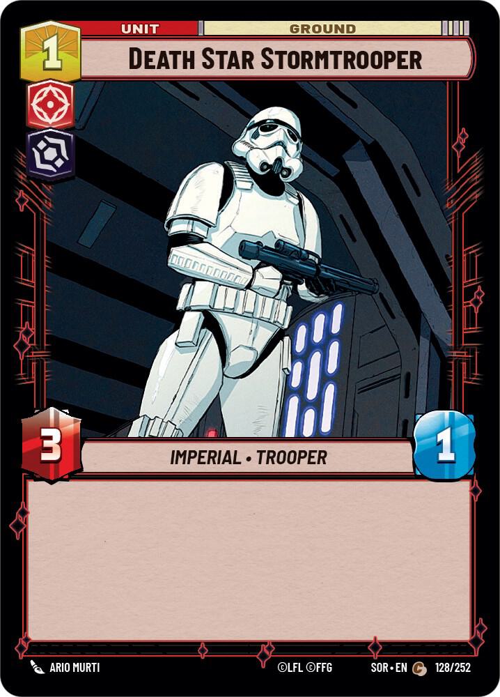 SWU Spark of the Rebellion - 128 Death Star Stormtrooper
