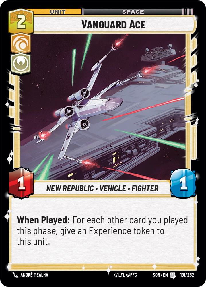 SWU Spark of the Rebellion - 191 Vanguard Ace