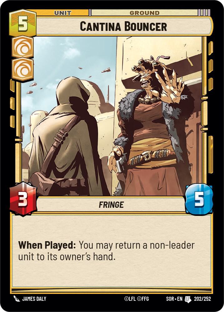 SWU Spark of the Rebellion - 202 Cantina Bouncer
