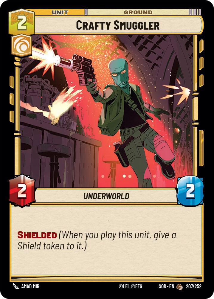 SWU Spark of the Rebellion - 207 Crafty Smuggler
