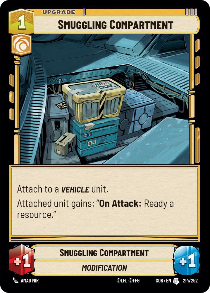 SWU Spark of the Rebellion - 214 Smuggling Compartment