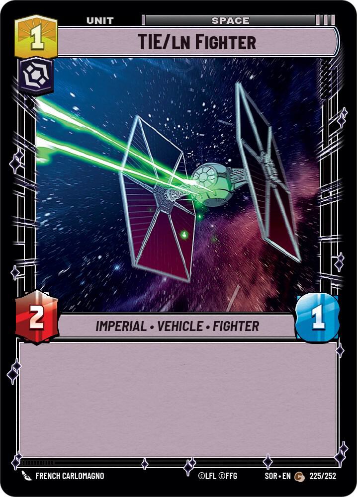 SWU Spark of the Rebellion - 225 TIE/ln Fighter