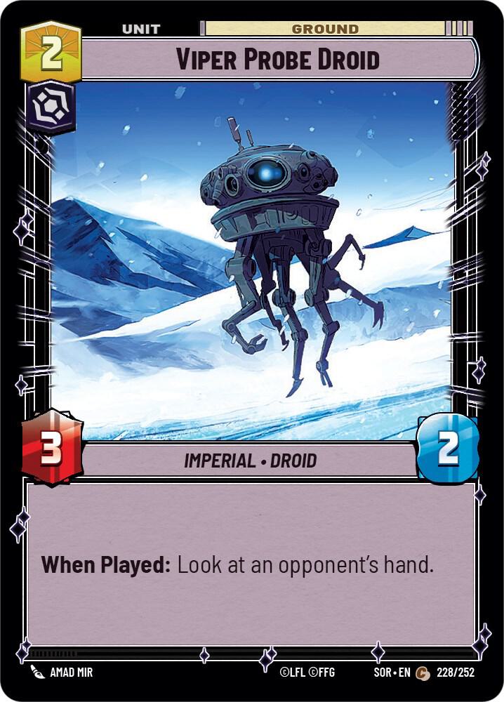 SWU Spark of the Rebellion - 228 Viper Probe Droid