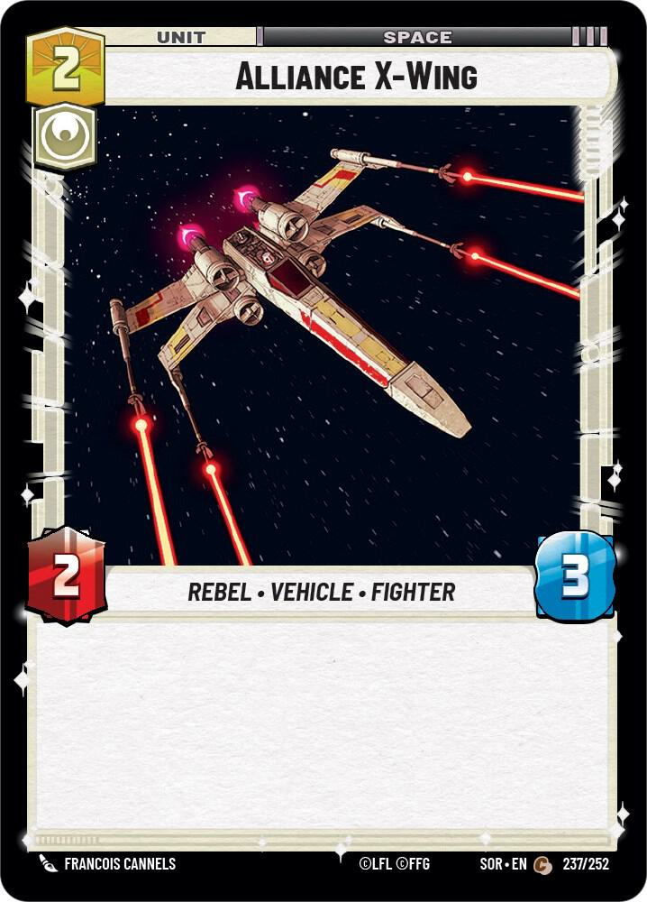 SWU Spark of the Rebellion - 237 Alliance X-Wing