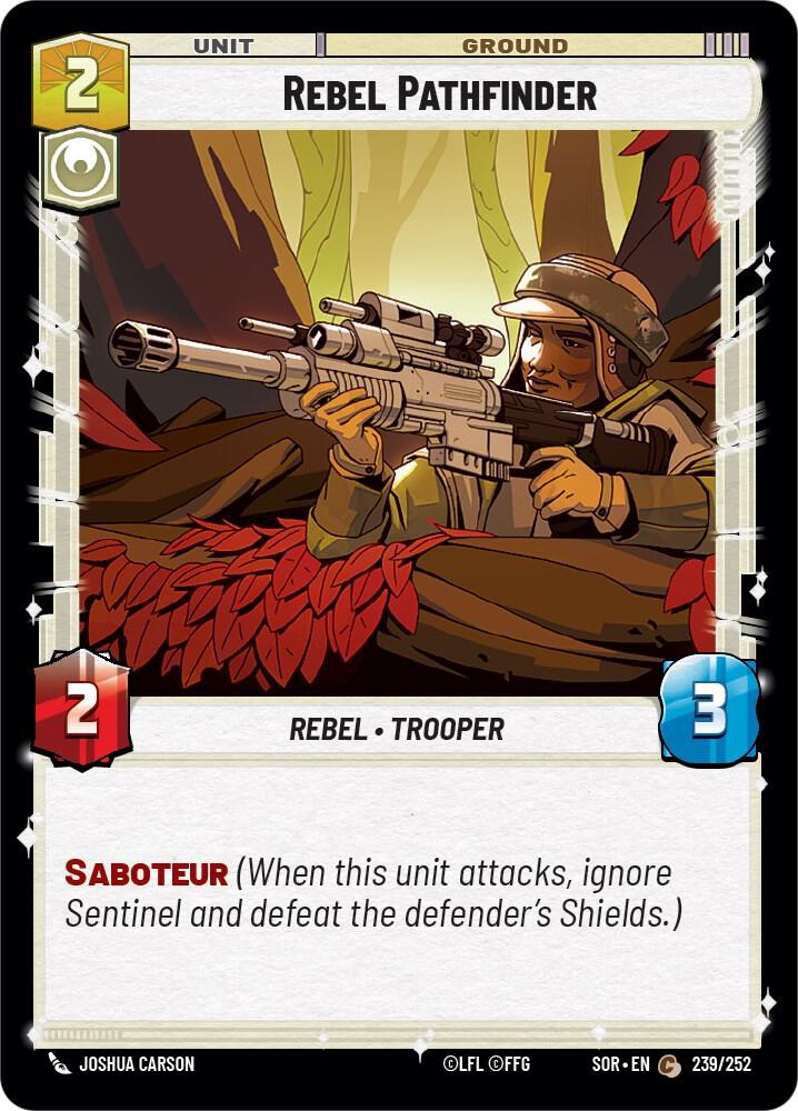 SWU Spark of the Rebellion - 239 Rebel Pathfinder