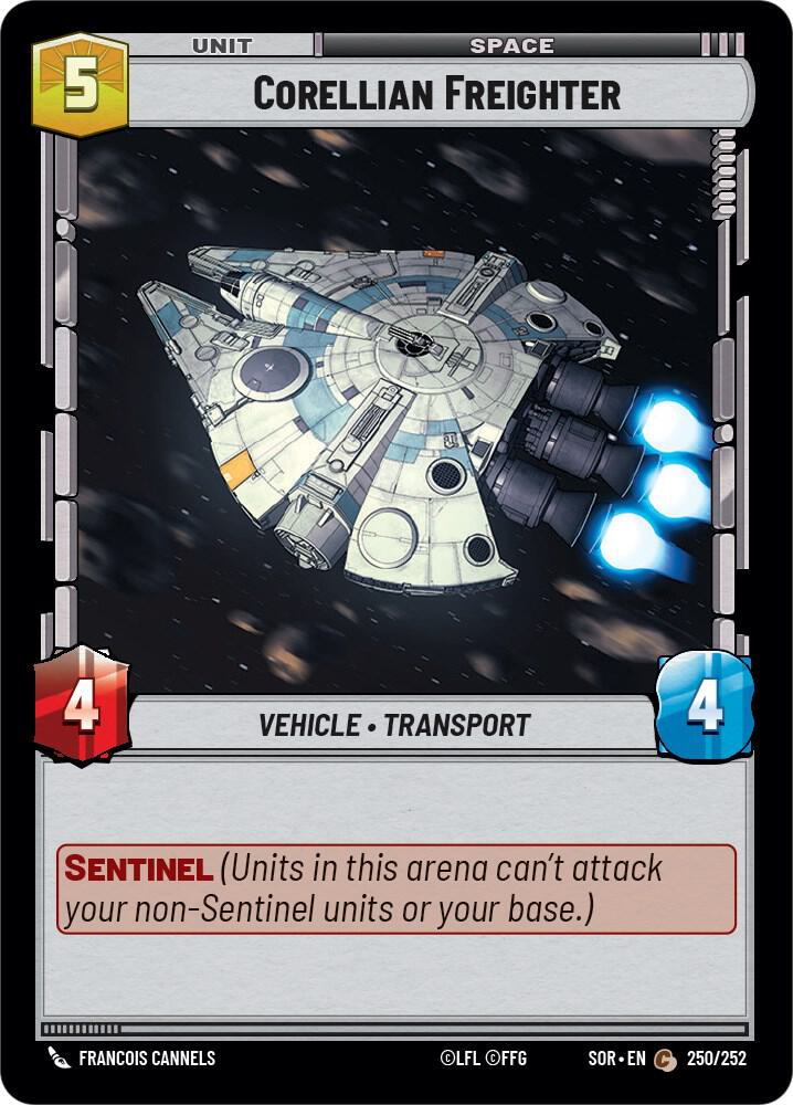 SWU Spark of the Rebellion - 250 Corellian Freighter