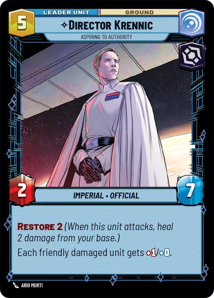 SWU Spark of the Rebellion - 001 Director Krennic