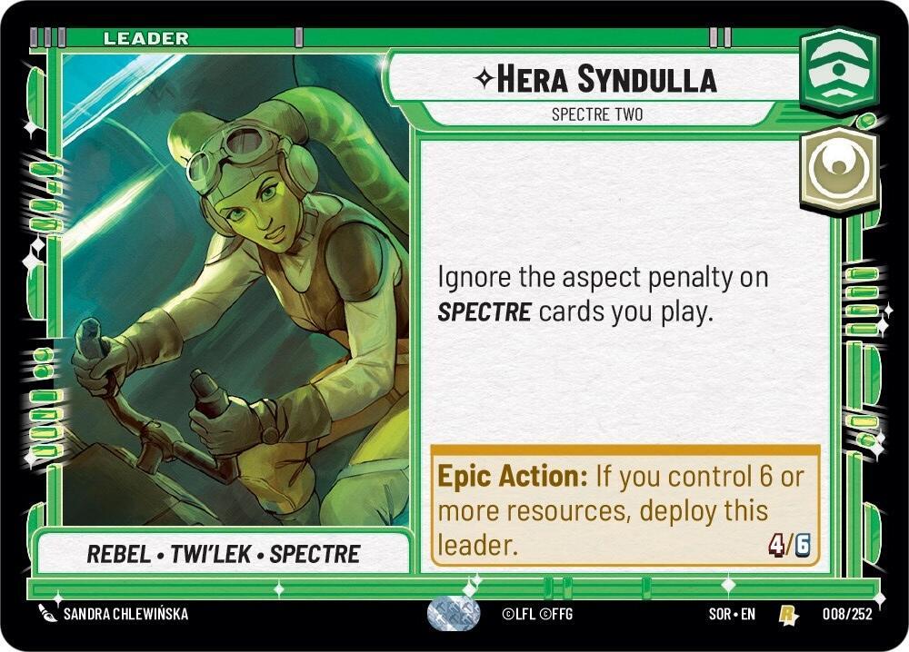 SWU Spark of the Rebellion - 008 Hera Syndulla