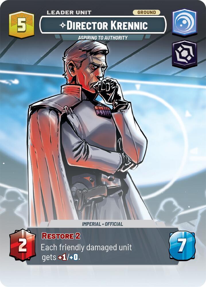 SWU Spark of the Rebellion - 001 Director Krennic