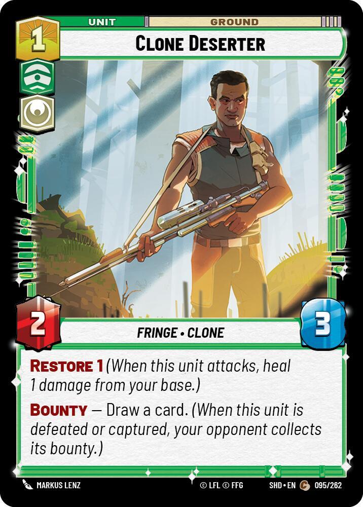 SWU Shadows of the Galaxy - Clone Deserter