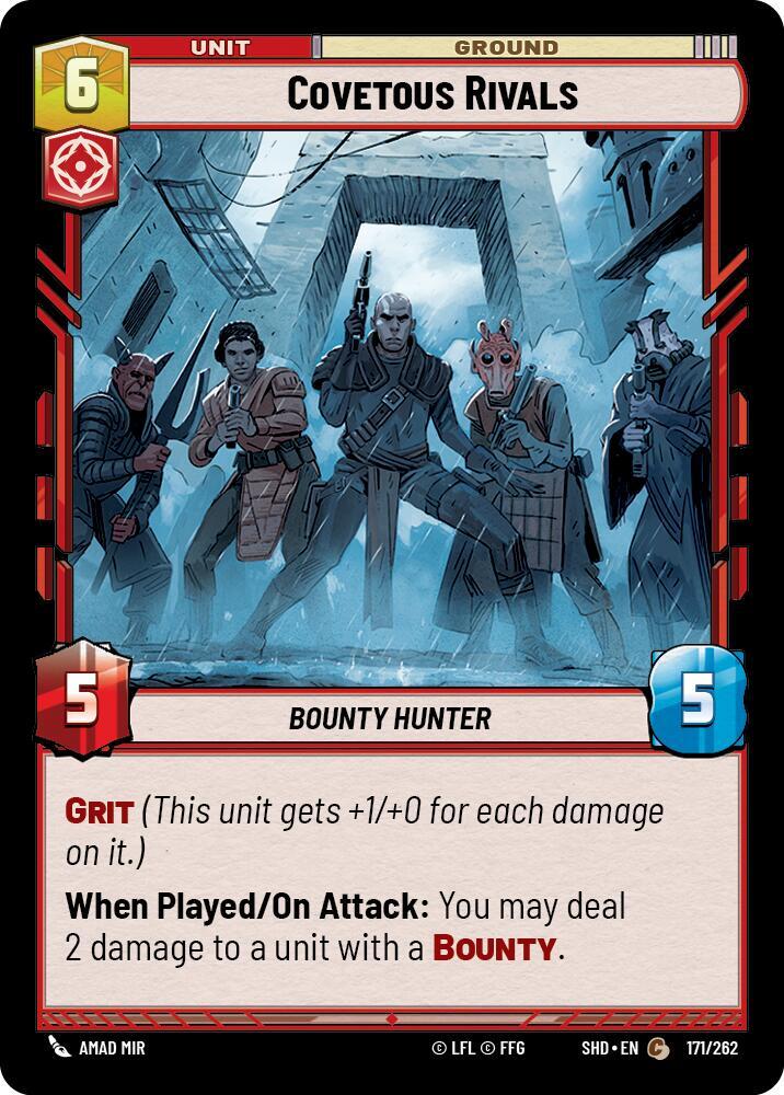 SWU Shadows of the Galaxy - Covetous Rivals