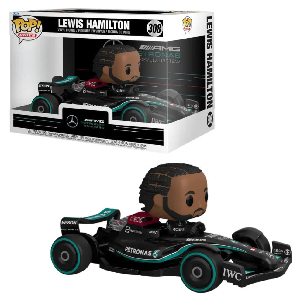 FUNKO POP Rides Super Deluxe: Formula 1 - Lewis Hamilton, #308