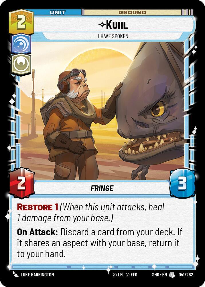 SWU Shadows of the Galaxy - Kuil