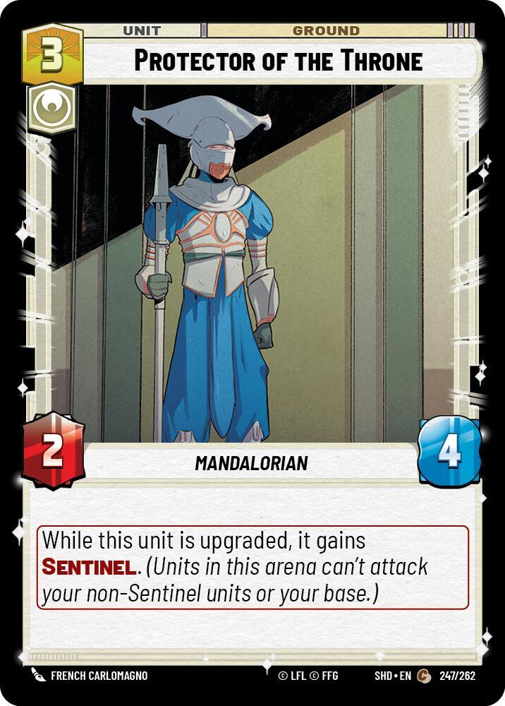 SWU Shadows of the Galaxy - Protector of the Throne