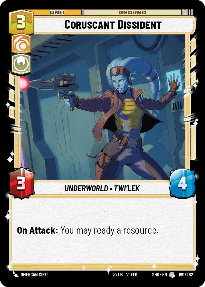 SWU Shadows of the Galaxy - Coruscant Dissident
