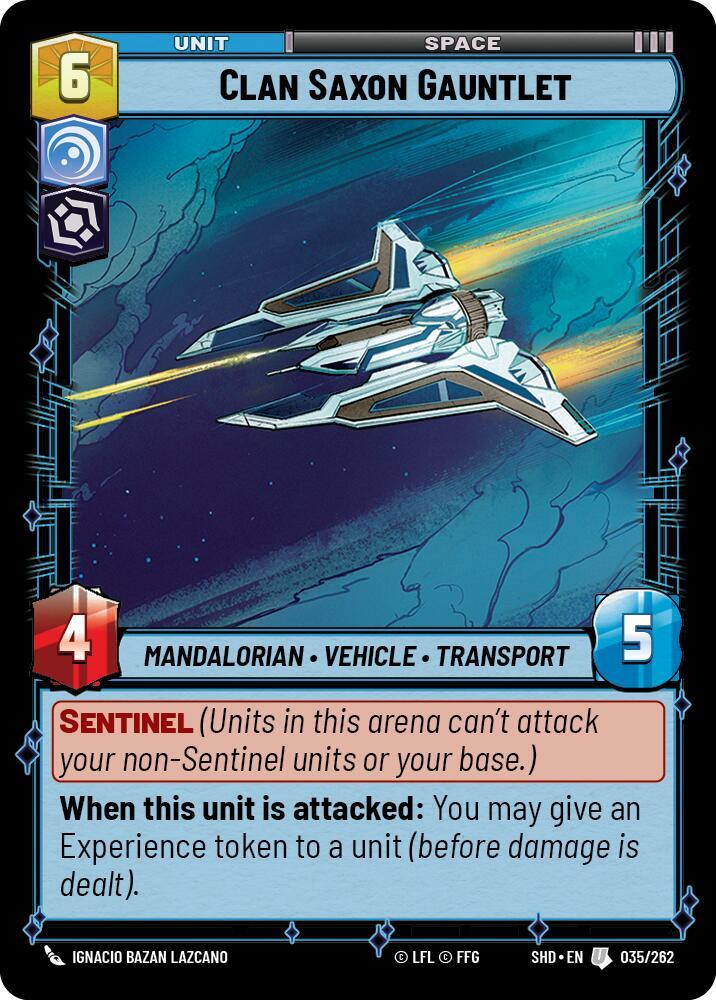 SWU Shadows of the Galaxy - Clan Saxon Gauntlet