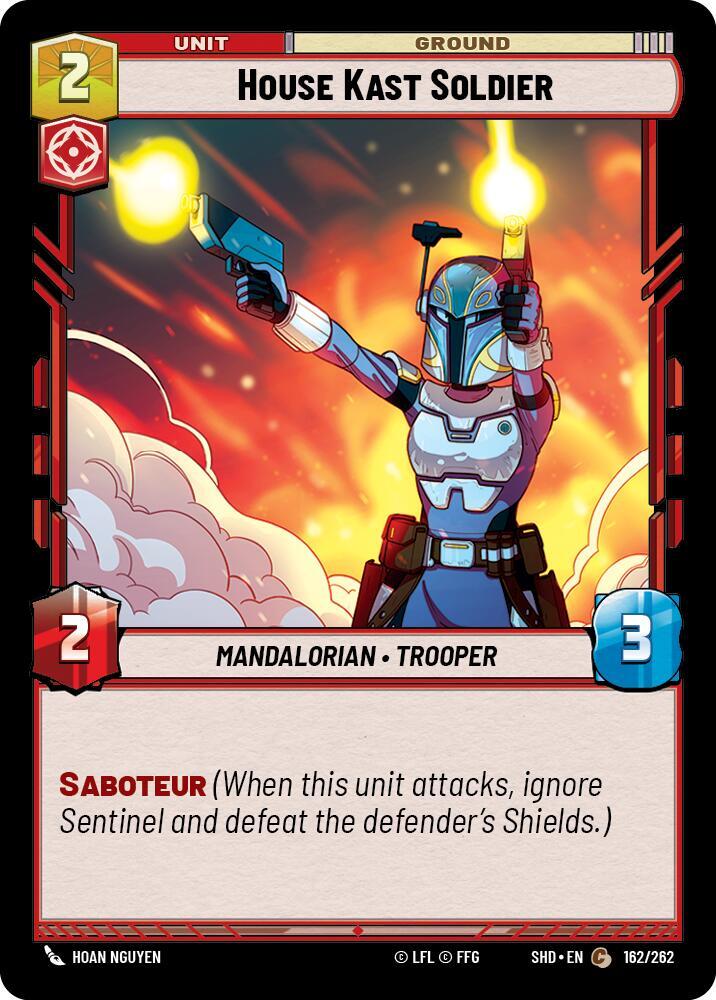 SWU Shadows of the Galaxy - House Kast Soldier