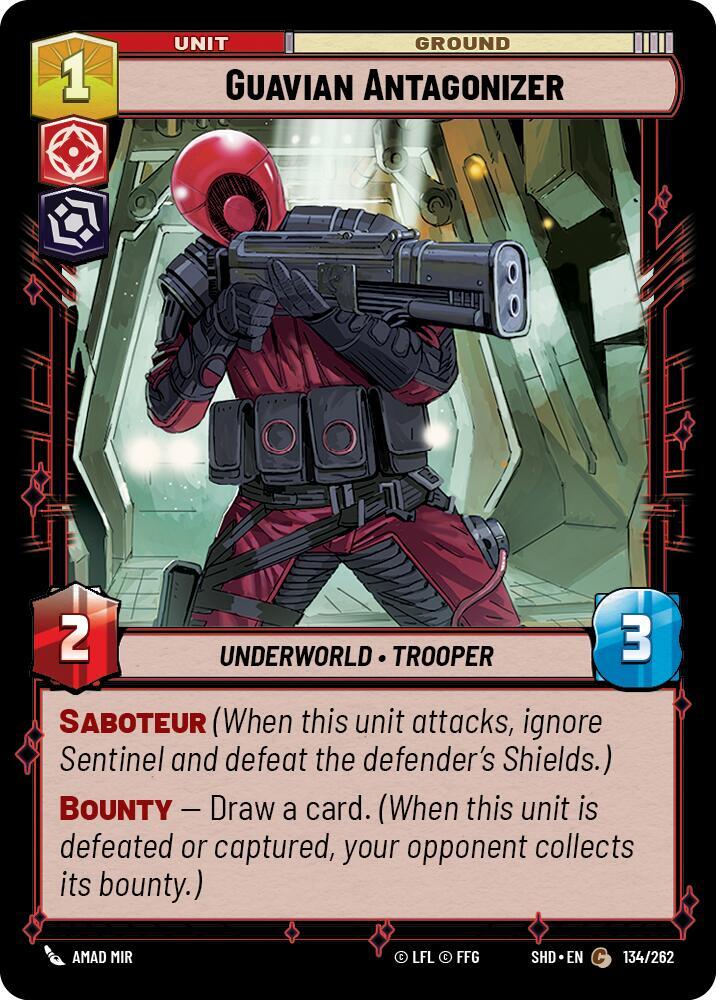 SWU Shadows of the Galaxy - Guavian Antagonizer