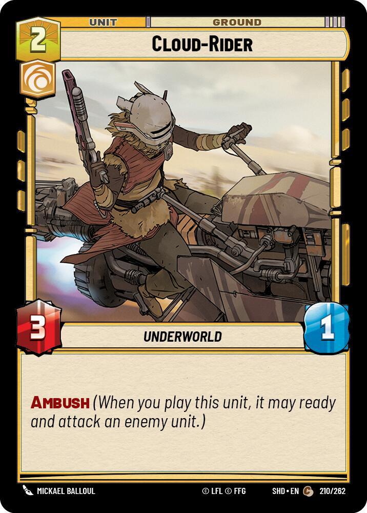SWU Shadows of the Galaxy - Cloud-Rider
