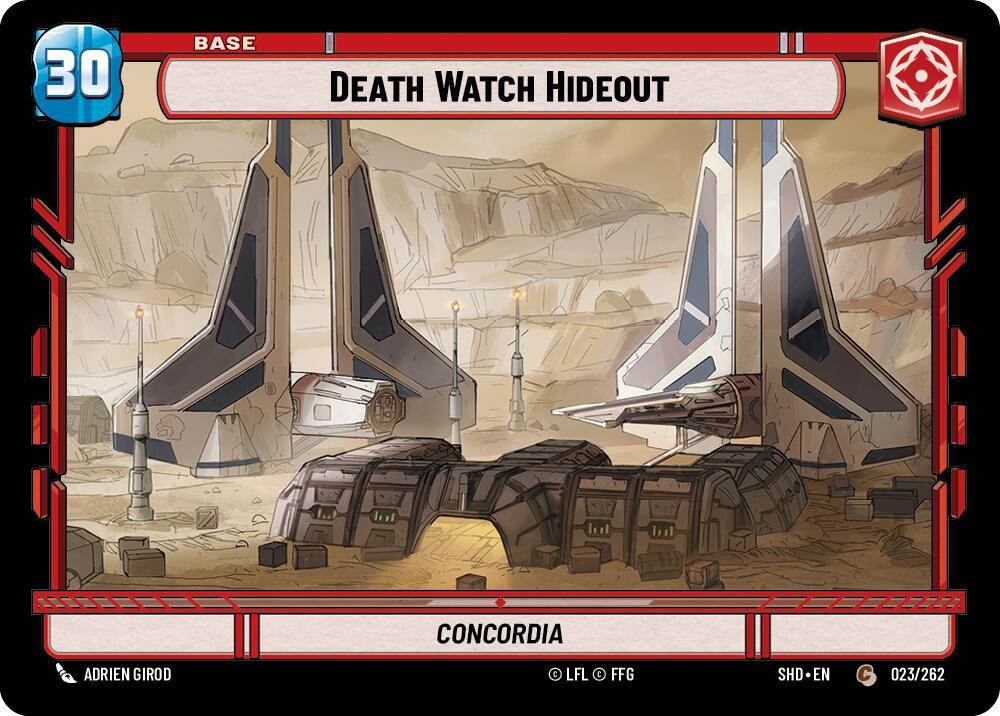 SWU Shadows of the Galaxy - Death Watch Hideout