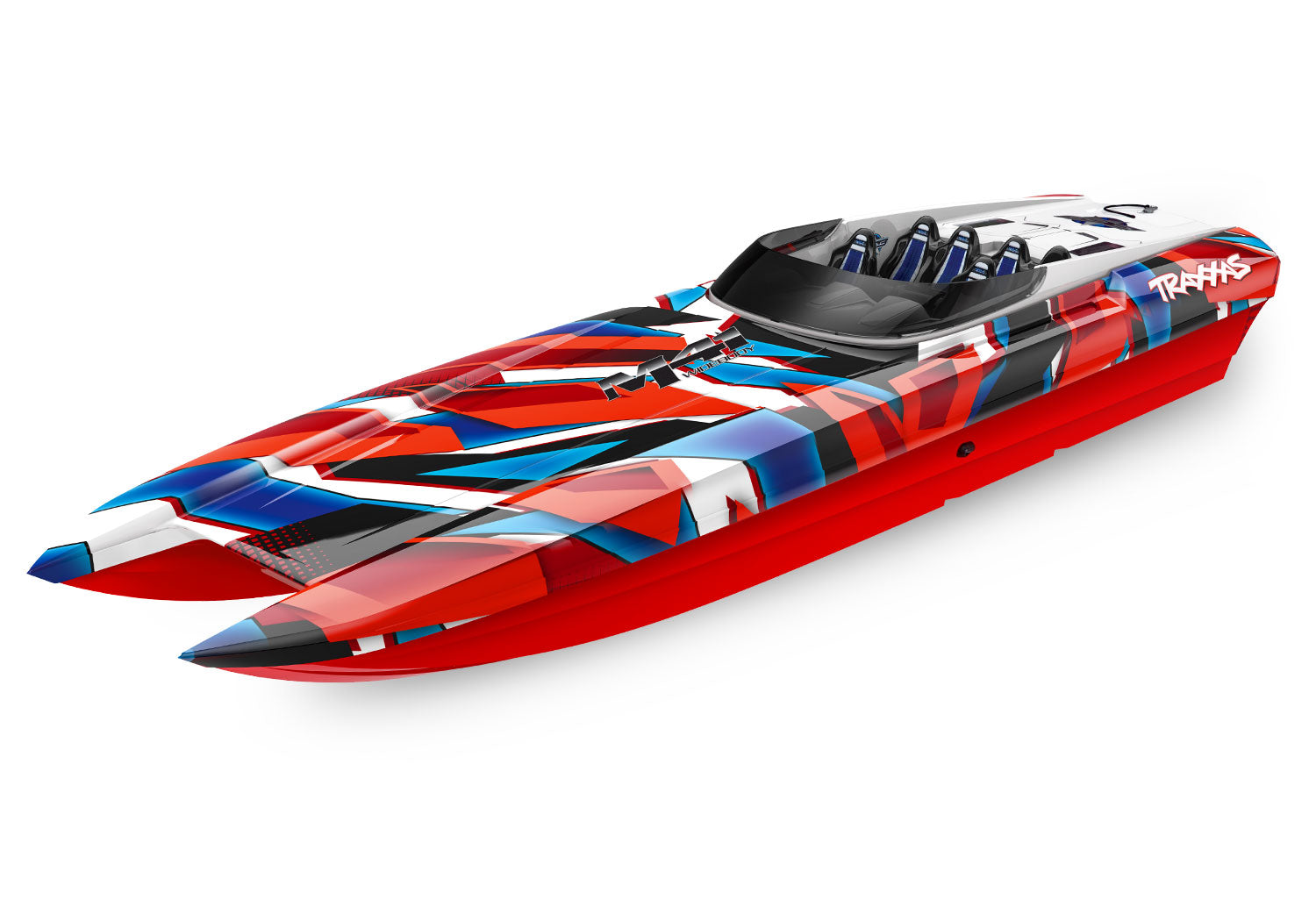 Traxxas - DCB M41 Widebody-Catamaran, Roja