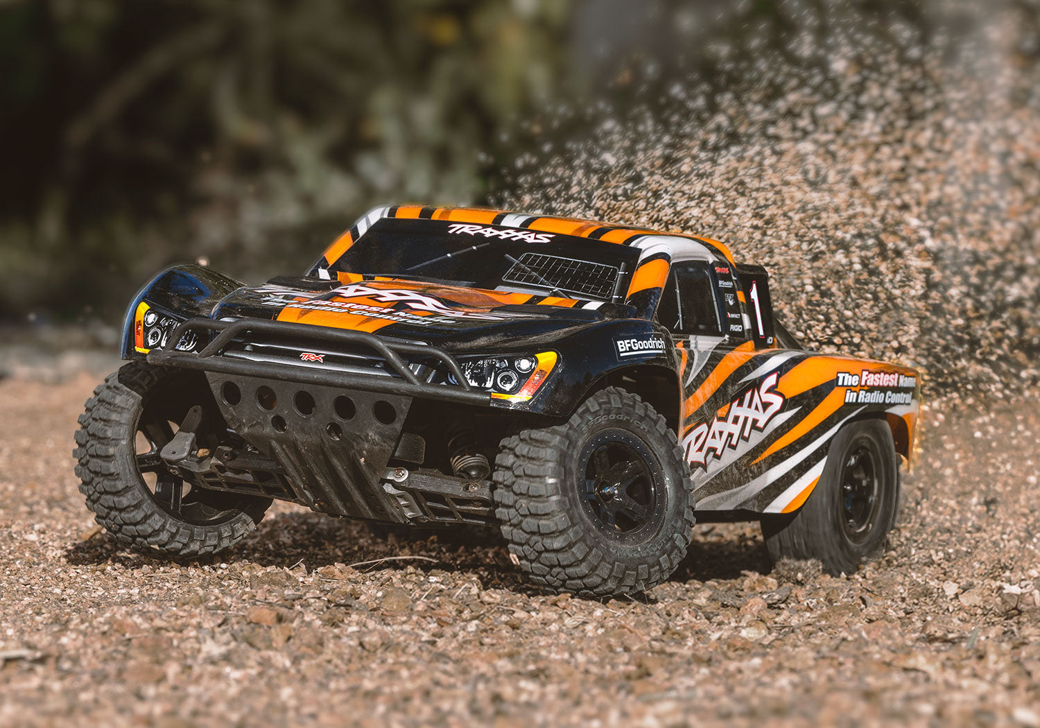 Traxxas - Slash 1/10 RTR 2WD Short Course Truck w/XL-5 ESC, TQ 2.4GHz Radio, Battery & USB-C Charger, Naranja