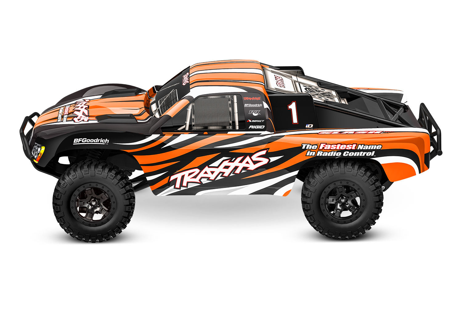 Traxxas - Slash 1/10 RTR 2WD Short Course Truck w/XL-5 ESC, TQ 2.4GHz Radio, Battery & USB-C Charger, Naranja