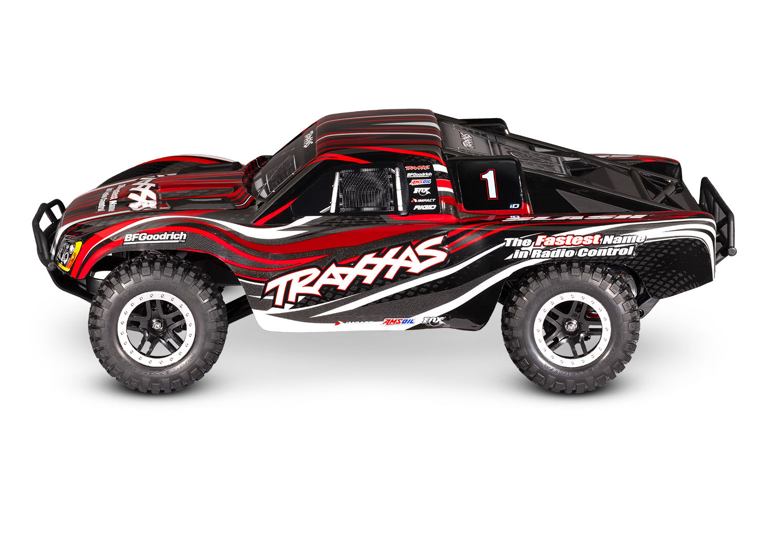 Traxxas - Slash 1/10 RTR 2WD Short Course Truck w/XL-5 ESC, TQ 2.4GHz Radio, Battery & USB-C Charger, Roja