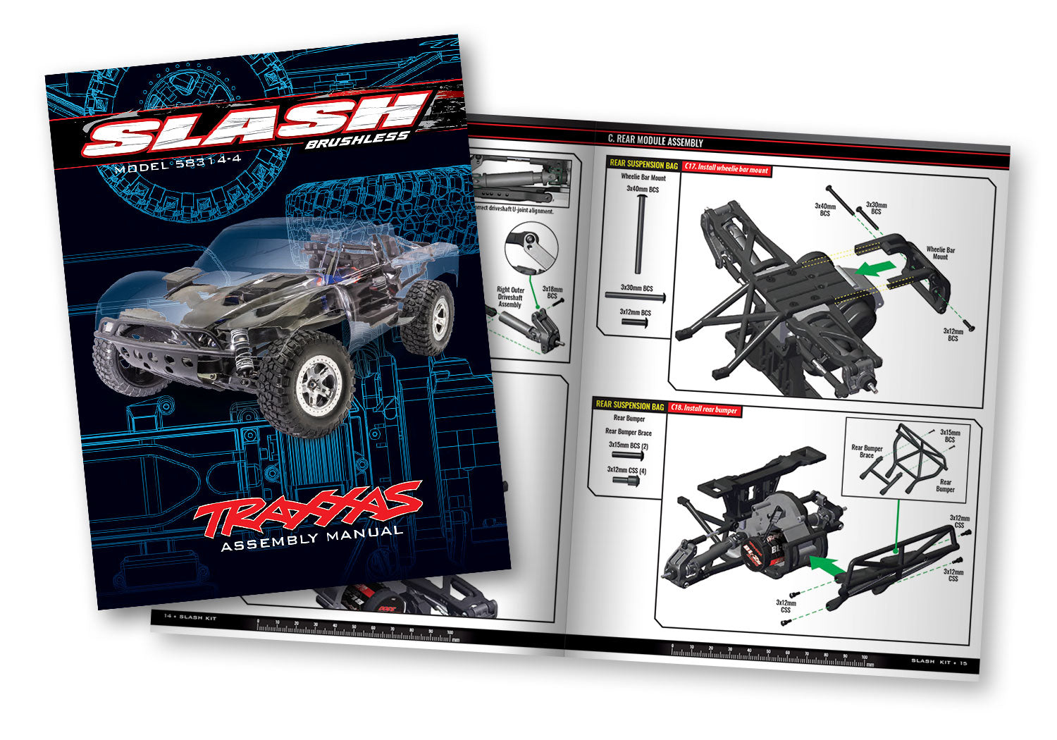 Traxxas - Slash 2WD BL-2s Kit