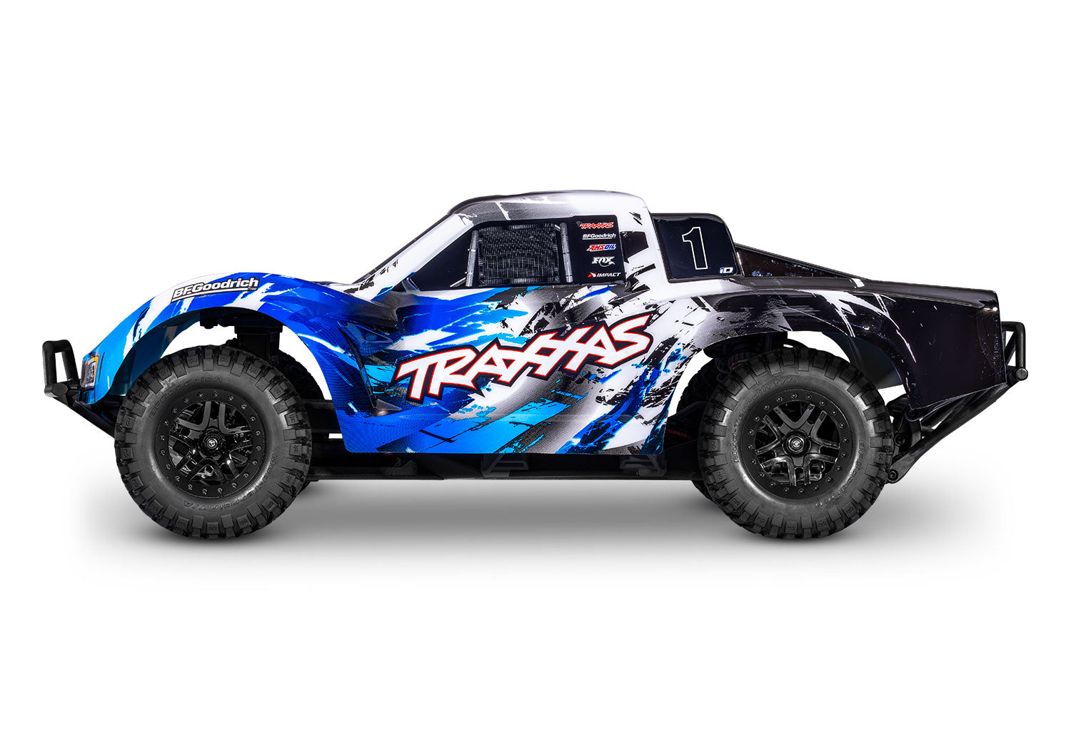 Traxxas - Slash VX3 1/10 RTR 2WD Brushless Short Course Truck w/VX3 ESC, TQi™ Sport 2.4GHz Radio & TSM®, Azul