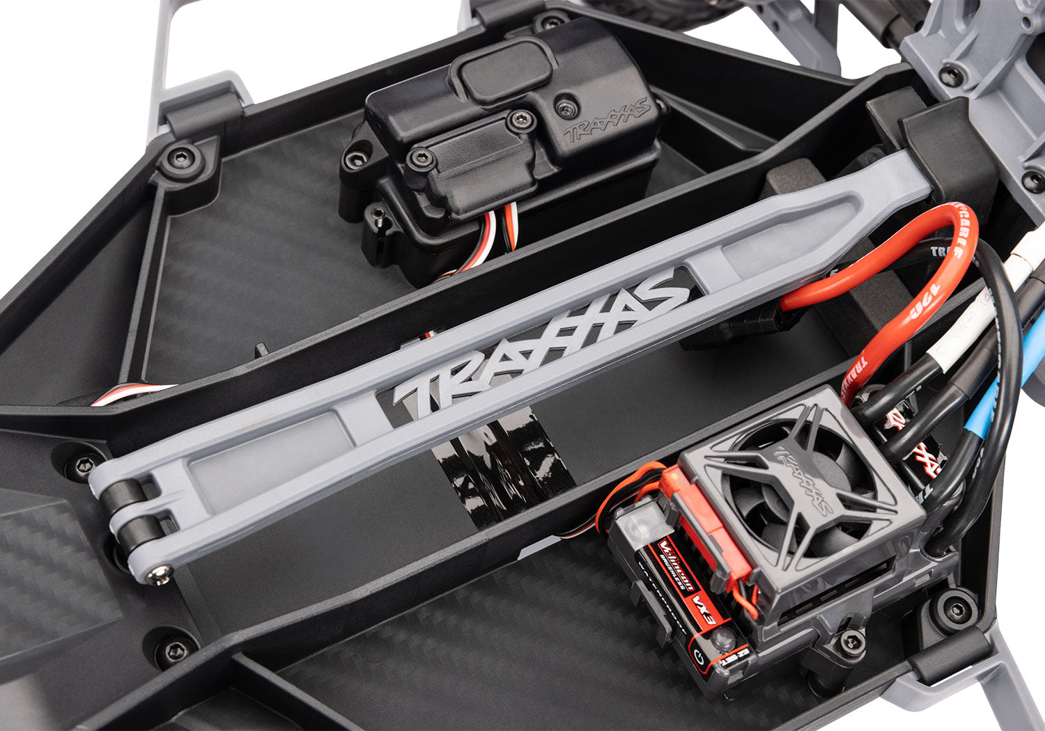 Traxxas - Slash VX3 1/10 RTR 2WD Brushless Short Course Truck w/VX3 ESC, TQi™ Sport 2.4GHz Radio & TSM®, Azul