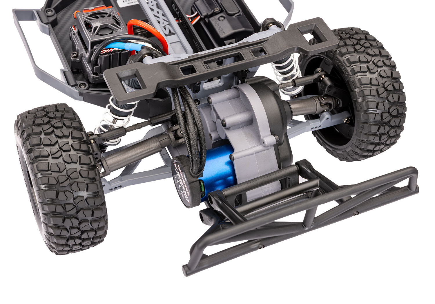 Traxxas - Slash VX3 1/10 RTR 2WD Brushless Short Course Truck w/VX3 ESC, TQi™ Sport 2.4GHz Radio & TSM®, Azul
