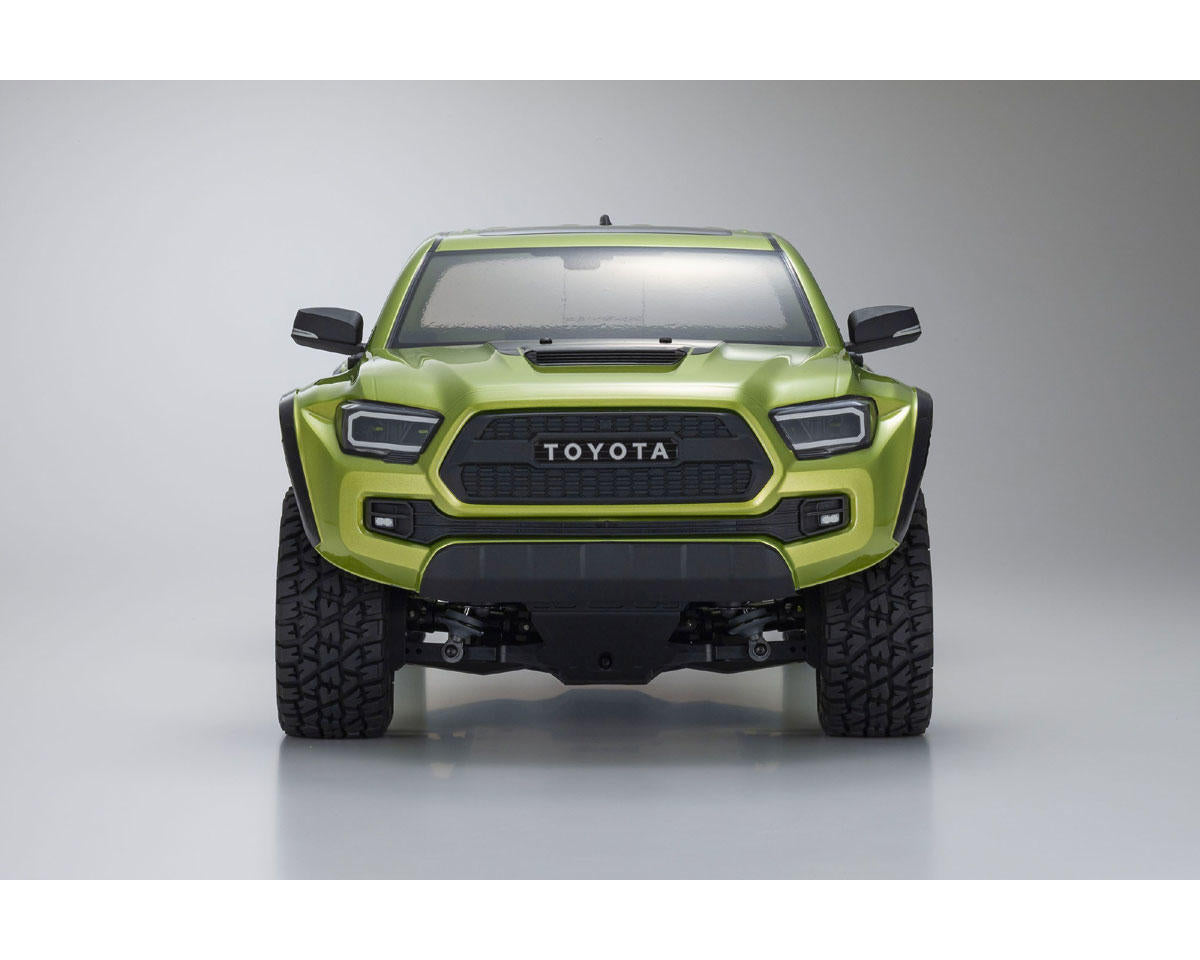Kyosho - 1:10 Scale Radio Controlled Electric Powered 4WD KB10L Series readyset 2021 Toyota Tacoma TRD Pro Electric Lime