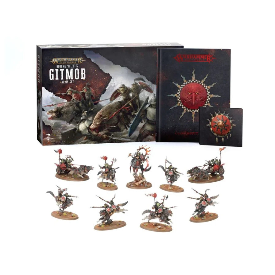 Games Workshop - Age of Sigmar: Gloomspite Gitz - Army set: Gitmob (Español)