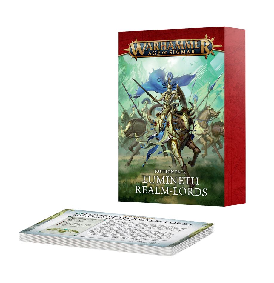 Games Workshop - Faction pack: Lumineth Realm-lords (Inglés)