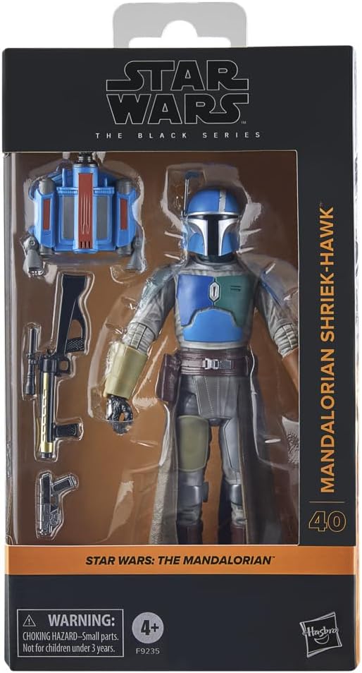Hasbro - Star Wars The Black Series: The Mandalorian - Mandalorian Shirek - Hawk