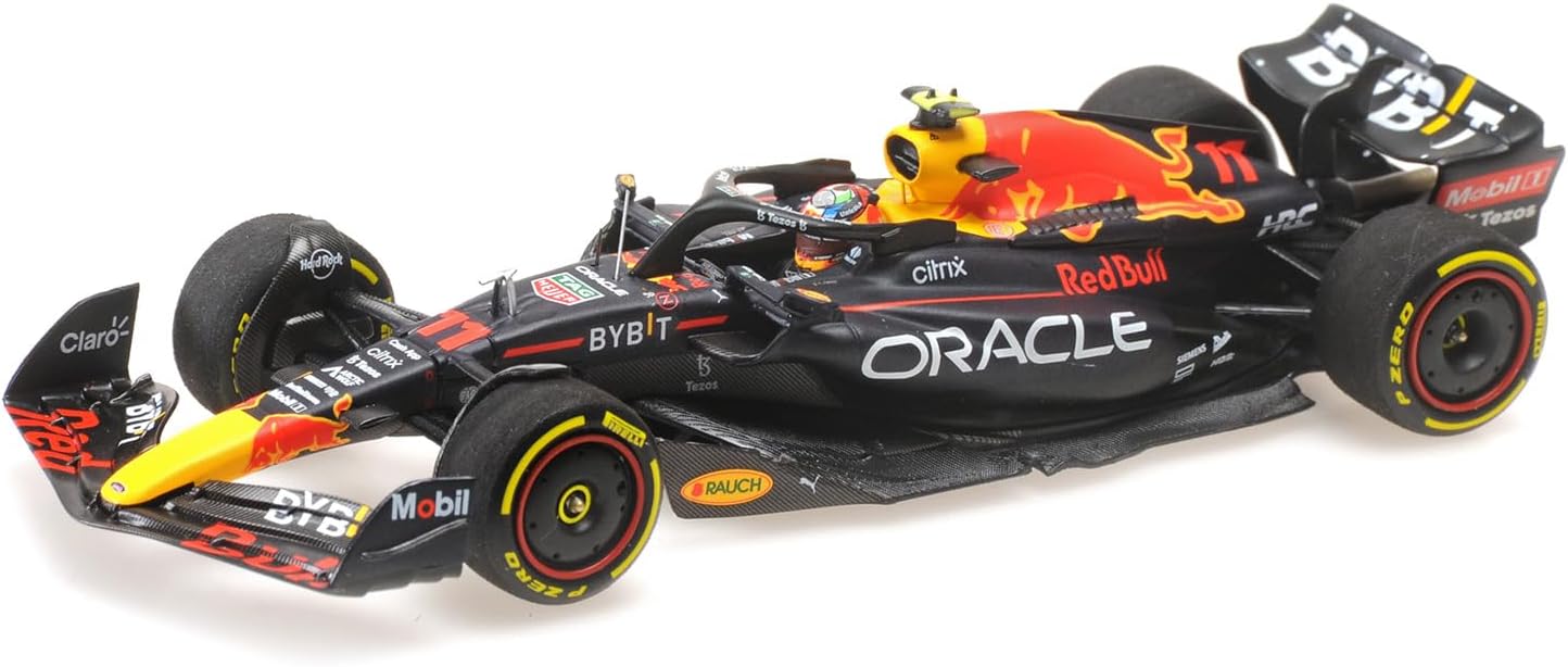 Minichamps - Sergio Perez Red Bull RB18 #11 ganador Singapur GP F1 2022, escala 1:43