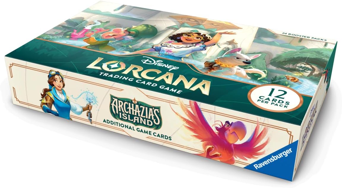 Ravensburger - Disney Lorcana: Archazia's Island: Booster Display con 24 sobres (Ingles)