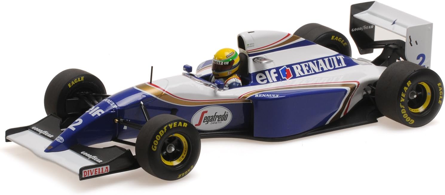 Minichamps - Ayrton Senna Williams FW16 Dirty Version #2 San Marino GP F1 1994, escala 1:18