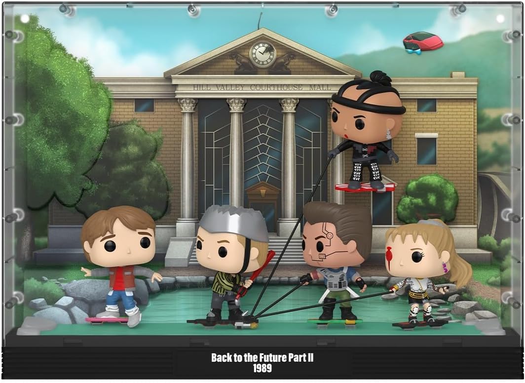 FUNKO POP Deluxe Moment: Back to the Future II - Hoverboard Chase, #11