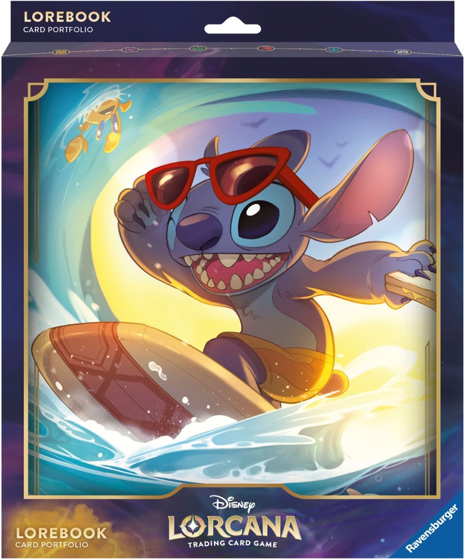 Ravensburger - Disney Lorcana: Stich Lore Book (Card Portafolio)