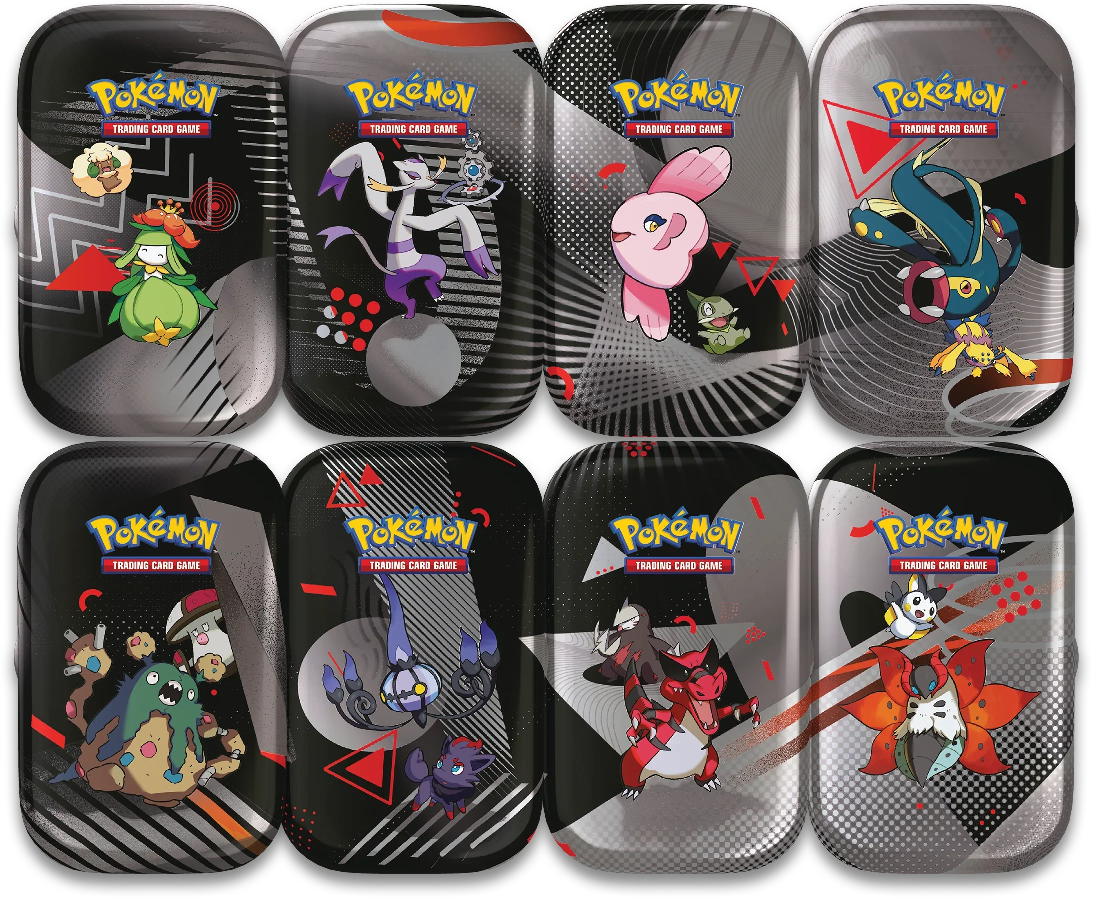Pokemon TCG: Scarlet & Violet White Flare & Black Bolt Mini Tin - Aleatorio (Ingles)