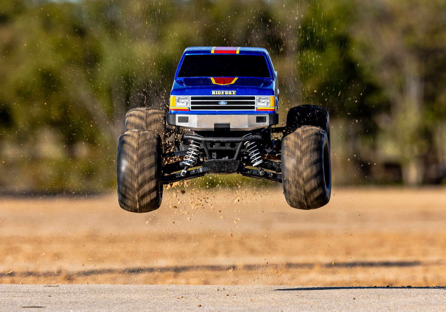 Traxxas - Bigfoot® 1/10 RTR 4WD Brushless Monster Truck w/BL-2s ESC & TQ 2.4GHz Radio, Azul