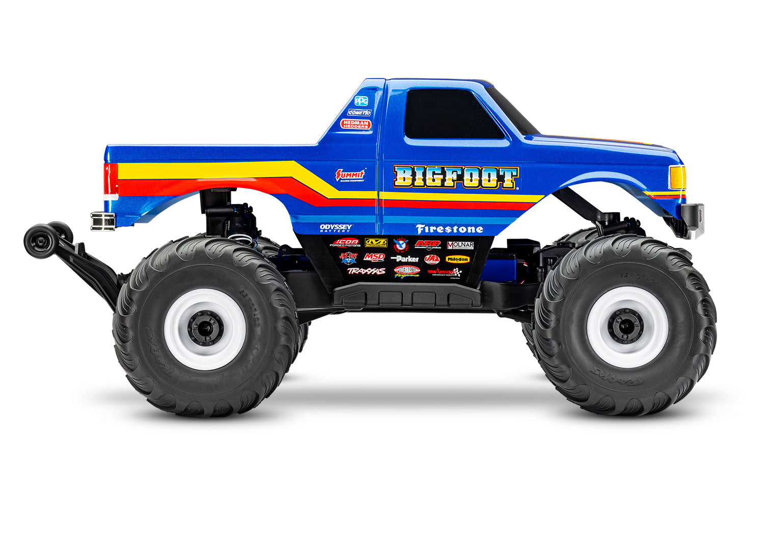 Traxxas - Bigfoot® 1/10 RTR 4WD Brushless Monster Truck w/BL-2s ESC & TQ 2.4GHz Radio, Azul